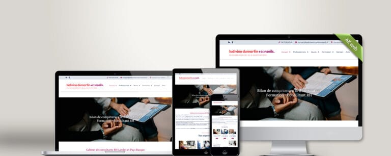 Akweb création de site web Landes