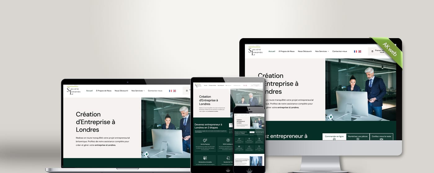Création d'entreprise Londres